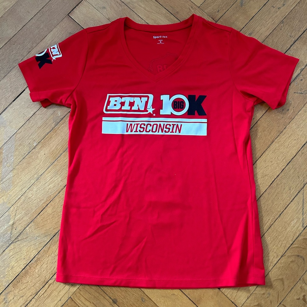 Wisconsin Big Ten Big 10K Race Tee